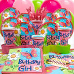Contact Party On! for all your Garden Girl Party Supplies today! 604.881.0001